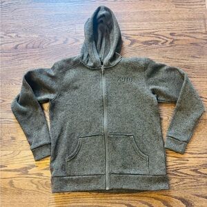 **SOLD** KUIU Base Camp Hoodie Kids 14/16 High Loft Fleece Full Zip Sweater